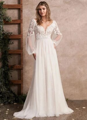 Robe de Mariée Bohème Élan Secret