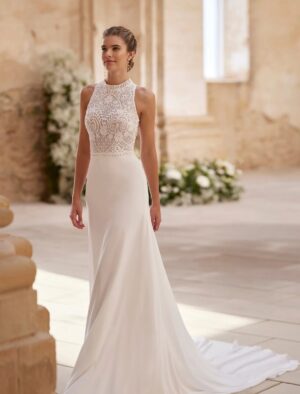 Robe de Mariée Bohème Clair-Obscur