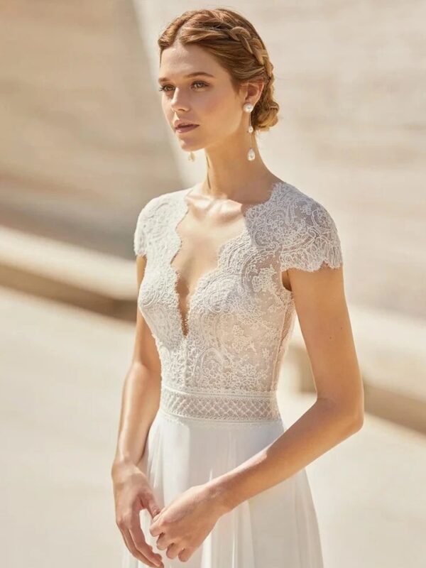 Robe de Mariée Bohème Harmonie Cachée