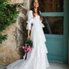 Robe de Mariée Bohème Étreinte d’Ivoire