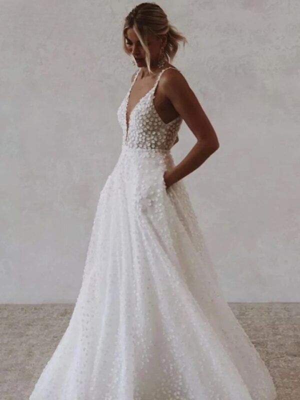 Robe de Mariée Bohème Instant Lointain