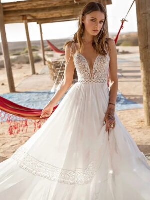 Robe de Mariée Bohème Frisson du Matin