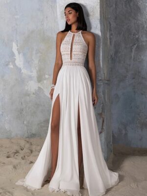 Robe de Mariée Bohème Souffle Éclatant
