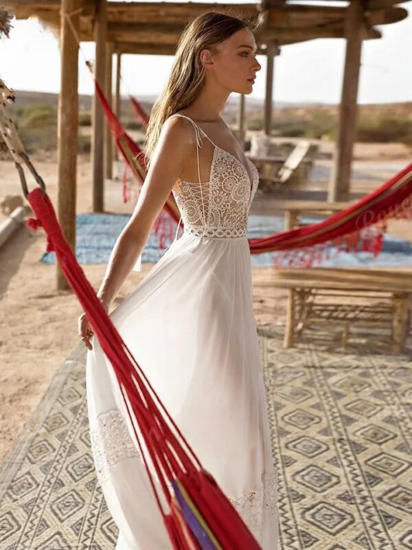 Robe de Mariée Bohème Frisson du Matin