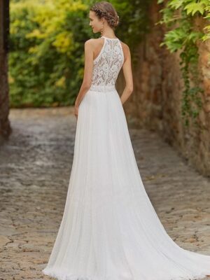 Robe de Mariée Bohème Légèreté Blanche