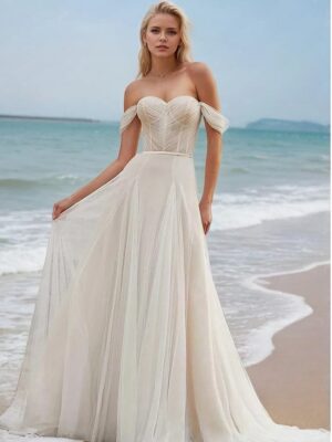 Robe de Mariée Bohème Harmonie d’Aube