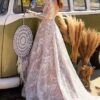 Robe de Mariée Bohème Songe Silencieux