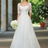 Robe de Mariée Bohème Sérénité Dorée