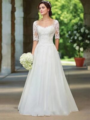 Robe de Mariée Bohème Sérénité Dorée