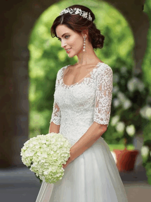 Robe de Mariée Bohème Sérénité Dorée