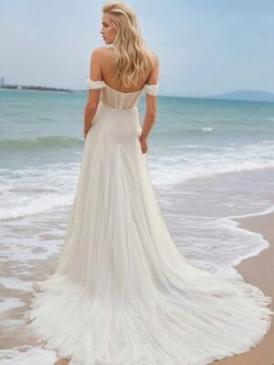 Robe de Mariée Bohème Harmonie d’Aube