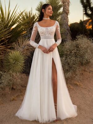 Robe de Mariée Bohème Soupir de Soie