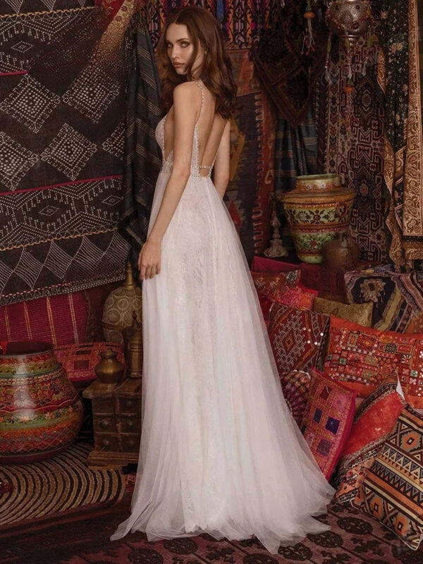 Robe de Mariée Bohème Souffle de Liberté