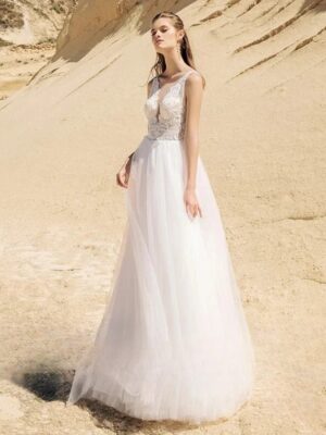 Robe de Mariée Bohème Parfum de Neige
