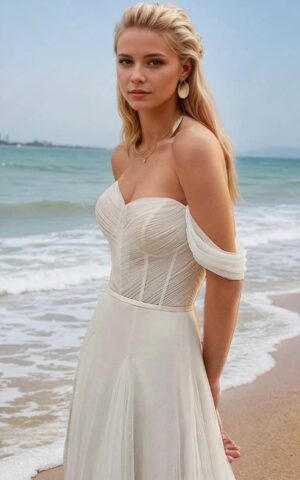 Robe de Mariée Bohème Harmonie d’Aube