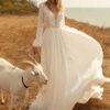 Robe de Mariée Bohème Onde Sereine