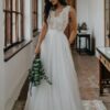 Robe de Mariée Bohème Miroir des Cieux