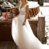 Robe de Mariée Bohème Sillage de Soie