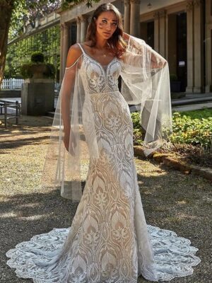 Robe de Mariée Bohème Jardin d’Éveil