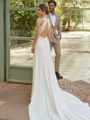 Robe de Mariée Bohème Souffle Caché