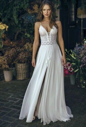 Robe de Mariée Bohème Reflet Serein