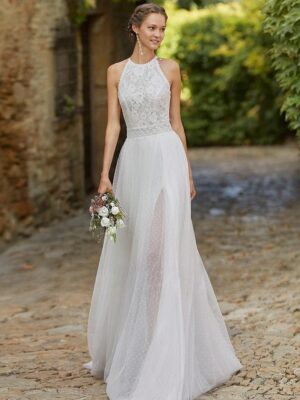 Robe de Mariée Bohème Légèreté Blanche