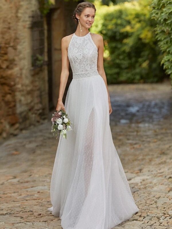 Robe de Mariée Bohème Légèreté Blanche