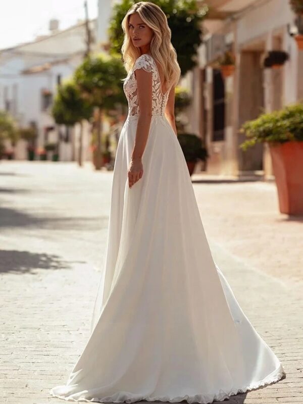 Robe de Mariée Bohème Écho Lunaire