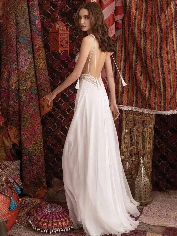 Robe de Mariée Bohème Vent d’Ivoire
