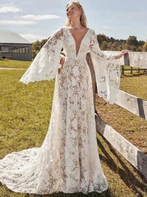 Robe de Mariée Bohème Doux Destin