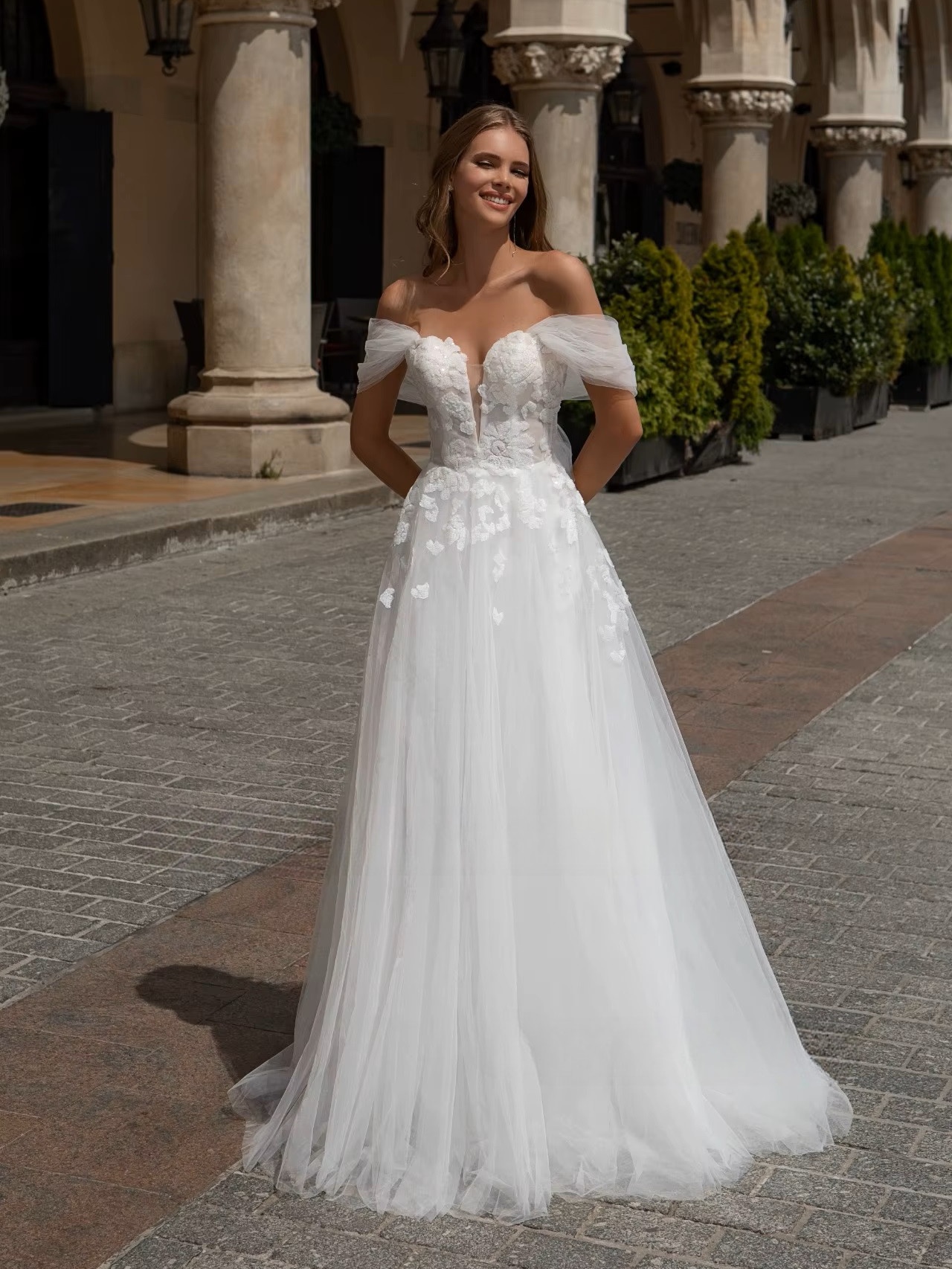 SoDigne Boho Wedding Dresses A-line Sweetheart Tulle Sleeveless Bride Gowns Long 2024 Women Bridal Dress robe de mariée 1 SoDigne Boho Wedding Dresses A-line Sweetheart Tulle Sleeveless Bride Gowns Long 2024 Women Bridal Dress robe de mariée