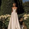 SoDigne A-line Satin Simple Wedding Dresses V-neck Sleeveless Bridal Dress 2025 Long Wedding Gown Robe De Mairee Customized 7 Sc88ebd38181d409cb6ea814f1ba8ccb9K Cropped
