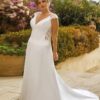 Pastrol A-Line Wedding Dresses Plus Size V Neck Cap Sleeves Bride Gowns Appliques Backless Floor Length Vestido De Noiva 2024 7 Sd210380ad3614009b913d56c390d55ee6 Cropped