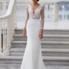 Modern Mermaid Wedding Dresses Women O-Neck Long Sleeves Backless Lace Applique Vestido De Novia Shiny Bridal Gowns Customized 5 Ha77cbf30584844a1beba537ed3e2bdf7x Cropped