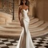 Elegant Mermaid Wedding Dress Women 2025 Sweetheart Pleat Open Back Strapless Train Bridal Gown Vestidos De Noiva Customized 5 S2a65cf14aa964a1b9c838255a3d4890ep Cropped