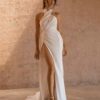 Sexy Mermaid Wedding Dresses Women 2025 Halter Pleat High Split Open Back Sleeveless Bridal Gown Vestidos De Noiva Customized 2 S301ff2e8db1c4145b51ad3c8fa2896e2T Cropped