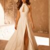 SoDigne Satin Simple Bride Dresses A-line Halter Sleeveless Beach Wedding Dress Boho Bridal Gowns vestidos de novia 2024 4 S34c836c8a55e43f2a4f140ef0f046008B Cropped