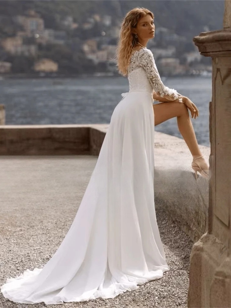 BIGDAY Sweetheart Long Mermaid Wedding Dress Women 2025 Pleat Off The Shoulder Open Back Bridal Gown Vestido De Noiva Customized 2 BIGDAY Sweetheart Long Mermaid Wedding Dress Women 2025 Pleat Off The Shoulder Open Back Bridal Gown Vestido De Noiva Customized – Image 2