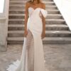 Sexy Mermaid Wedding Dress 2025 Sequined One-Shoulder Sweetheart Split Pleat Open Back Bridal Gowns Vestidos De Noiva Customized 5 S54fcee9c22c7495f9174b1bd3f7507290 Cropped