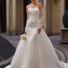 BIGDAY Modern Mermaid Wedding Dress Women Long Lace Sleeves Bow Strapless Open Back Bridal Gown Vestidos De Noiva Customized 6 S8fa8bd516eed43e38173fc2a568b967fx2 Cropped