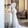 SoDigne Muslim Mermaid Satin Lace Wedding Dresses For Women 2023 Long Sleeves Arabic Bridal Dress Elegant Bride Gown Customized 5 S9bab6ac2d04d4ce1b63d510e33d27a1ah Cropped
