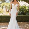 Elegant Sweetheart Mermaid Wedding Dress 2025 White Long Sleeve Open Back Lace Bridal Gown Train Vestido De Novia Customized 5 Sa1e54b77e2a246f5978b93d59bae45a8q Cropped
