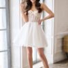 SoDigne A-line Short Wedding Dresses Sweetheart Sleeveless Tulle Mini Bride Dress Simple Lace Up Bridal Gown Vestido De Noiva  5 Sbb52337c88834285863840de4da4c74bi Cropped
