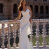 Elegant Mermaid Wedding Dresses Women Spaghetti Straps V-Neck Open Back Bow Sleeveless Bridal Gown Vestidos De Noiva Customized 4 Sc36697b1b9304e2f850ce56e39e983d0D Cropped
