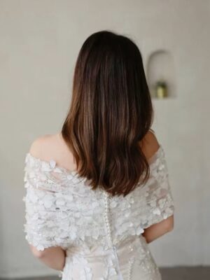 Modern Mermaid Lace Appliques Wedding Dress Elegant Boat Neck Sleeveless Pleated Off Shoulder Backless Short Gowns Customized 5 Se60c6554df48483097c6885d61ed121eb Cropped