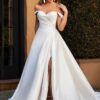 SoDigne Sexy Satin Off Shoulder Wedding Dresses With Side Split Sweetheart A-Line White/Ivory Bridal Gowns vestidos de novia 6 Secd8c1e8ecae4487969a6f7cbfc20826U Cropped